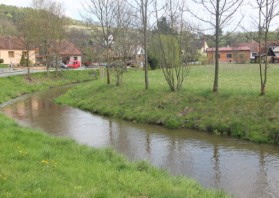 Prostřední Poříčí řeka Křetínka